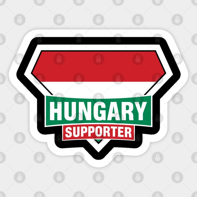 Hungary Super Flag Supporter Sticker by ASUPERSTORE